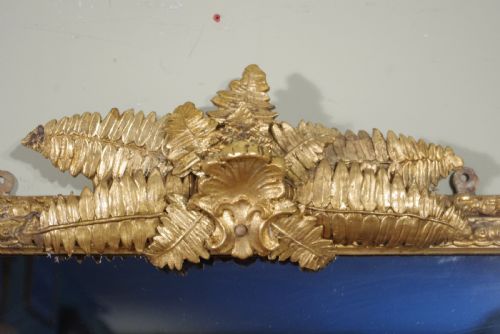 VICTORIAN GILT OVERMANTLE MIRROR - ADDITIONAL PHOTO 3