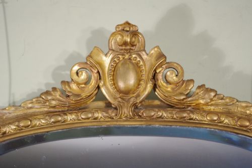 ENGLISH VICTORIAN GILT MIRRORED WALL DISPLAY SHELVESBRACKETS - ADDITIONAL PHOTO 3