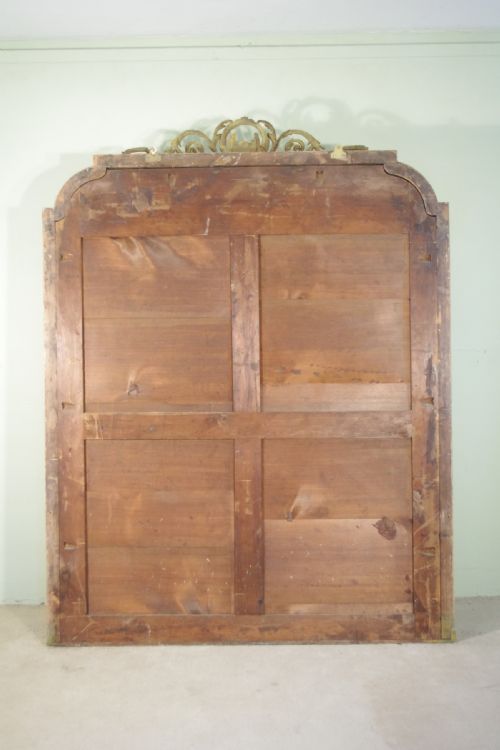 19TH CENTURY ENGLISH GILT LARGE OVERMANTLE MIRROR - ADDITIONAL PHOTO 11