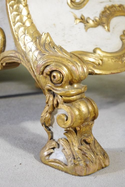 19TH CENTURY GILT CHAISE LONGUE DAY BED - ADDITIONAL PHOTO 9