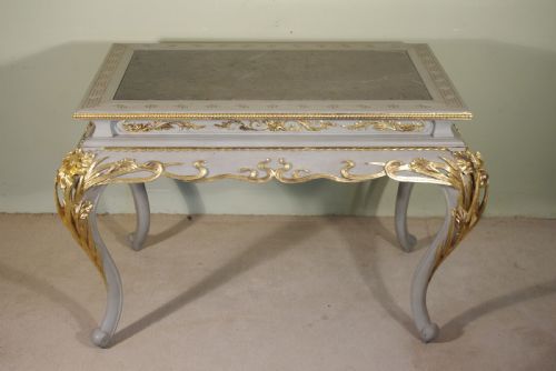 JAPANESE PAINTED AND PARCELGILT MARBLE TOP CENTRE TABLE - ADDITIONAL PHOTO 19