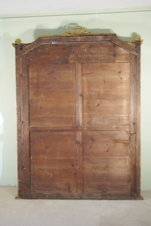 ENGLISH VICTORIAN GILT LARGE OVERMANTLE MIRROR - ADDITIONAL PHOTO 9