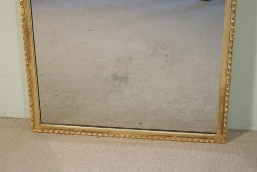19TH CENTURY FRENCH GILT LARGE PIEROVERMANTLE MIRROR - ADDITIONAL PHOTO 6