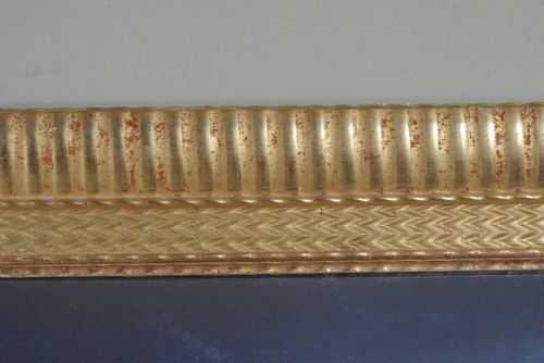 19TH CENTURY FRENCH GILT LARGE OVERMANTLE MIRROR - ADDITIONAL PHOTO 10