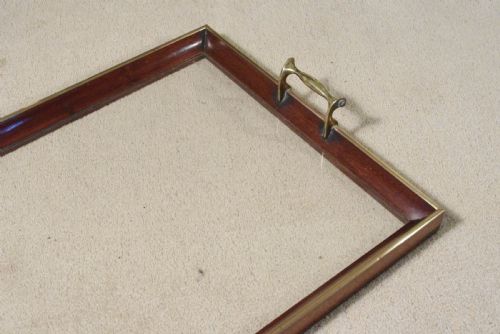 EDWARDIAN BRASS INLAID MAHOGANY DRINKSTEASERVING TABLE - ADDITIONAL PHOTO 27