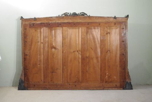 19TH CENTURY ENGLISH GILT VERY LARGE OVERMANTLE MIRROR - ADDITIONAL PHOTO 9