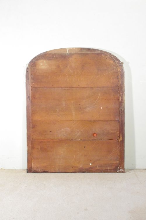 VICTORIAN GILT ARCH TOP OVERMANTLE MIRROR - ADDITIONAL PHOTO 8