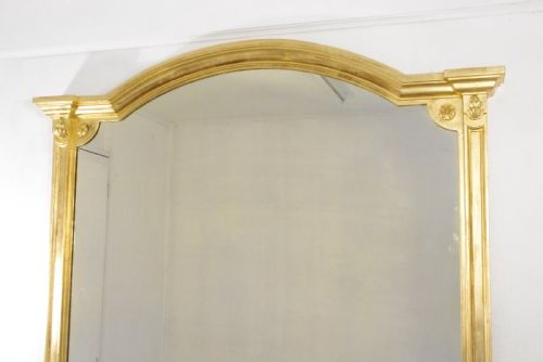 VICTORIAN GILT VERY LARGE OVERMANTLEDRESSING MIRROR - ADDITIONAL PHOTO 1