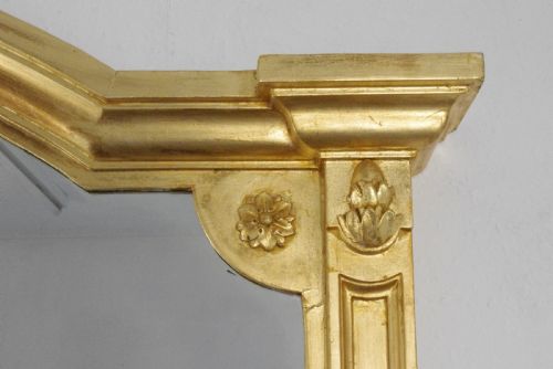 VICTORIAN GILT VERY LARGE OVERMANTLEDRESSING MIRROR - ADDITIONAL PHOTO 3