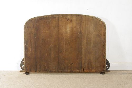 VICTORIAN GILT ARCH TOP OVERMANTLE MIRROR - ADDITIONAL PHOTO 7