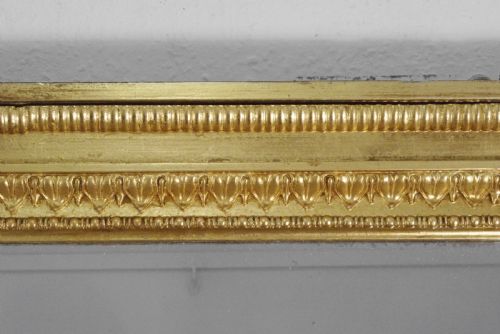 VICTORIAN GILT LARGE OVERMANTLE MIRROR - ADDITIONAL PHOTO 6