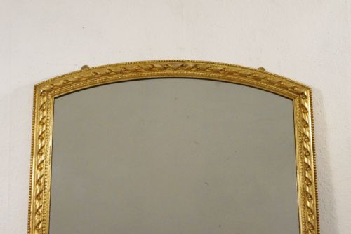 VICTORIAN GILT LARGE OVERMANTLE MIRROR - ADDITIONAL PHOTO 1
