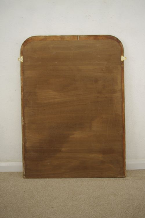 19TH CENTURY FRENCH LOUIS PHILLIPE STYLE GILT OVERMANTLE MIRROR - ADDITIONAL PHOTO 11