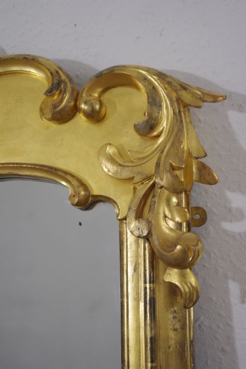 VICTORIAN GILT WOOD LARGE OVERMANTLE MIRROR - ADDITIONAL PHOTO 8