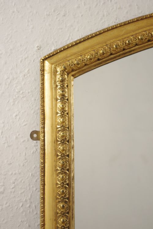 VICTORIAN GILT OVERMANTLE MIRROR - ADDITIONAL PHOTO 6