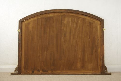VICTORIAN GILT OVERMANTLE MIRROR - ADDITIONAL PHOTO 10