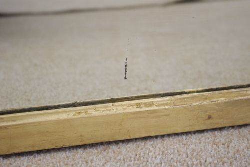 VICTORIAN GILT LARGE OVERMANTLE MIRROR - ADDITIONAL PHOTO 12