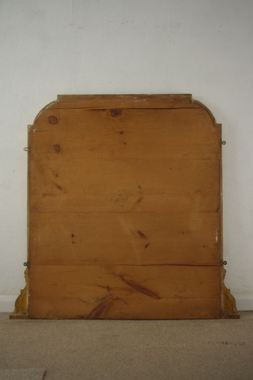 VICTORIAN GILT OVERMANTLE MIRROR - ADDITIONAL PHOTO 8