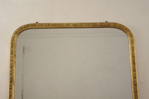 VICTORIAN GILT OVERMANTLE MIRROR - ADDITIONAL PHOTO 1