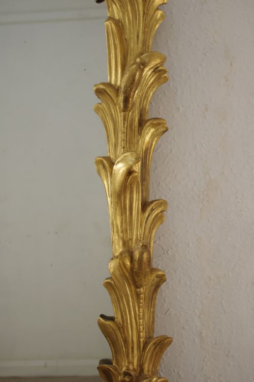 VICTORIAN GILT LARGE OVERMANTLE MIRROR - ADDITIONAL PHOTO 7