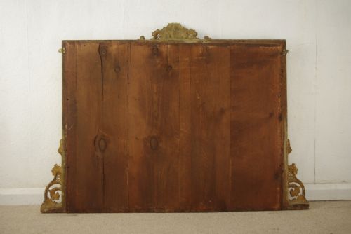 VICTORIAN GILT OVERMANTLE MIRROR - ADDITIONAL PHOTO 10