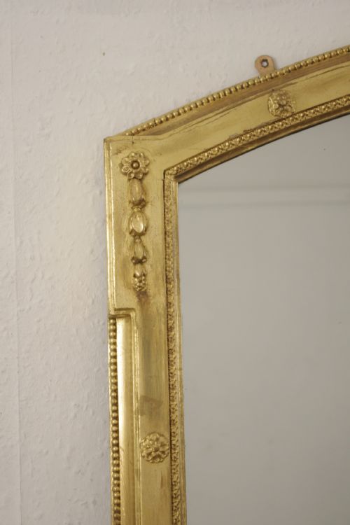 VICTORIAN GILT LARGE OVERMANTLE MIRROR - ADDITIONAL PHOTO 2