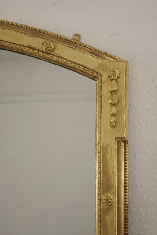 VICTORIAN GILT LARGE OVERMANTLE MIRROR - ADDITIONAL PHOTO 3