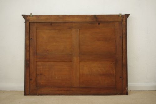 VICTORIAN MAHOGANY AND PARCELGILT OVERMANTLE MIRROR - ADDITIONAL PHOTO 9