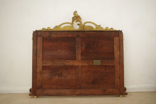 VICTORIAN GILT WOOD OVERMANTLE MIRROR - ADDITIONAL PHOTO 9