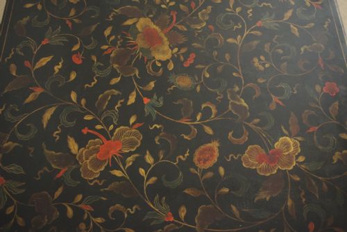 CHINESE BLACK LACQUER AND PARCELGILT LARGE LOW TABLECOFFEE TABLE - ADDITIONAL PHOTO 8