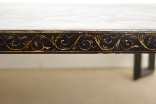 CHINESE BLACK LACQUER AND PARCELGILT LARGE LOW TABLECOFFEE TABLE - ADDITIONAL PHOTO 14