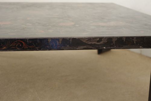 CHINESE BLACK LACQUER AND PARCELGILT LARGE LOW TABLECOFFEE TABLE - ADDITIONAL PHOTO 15