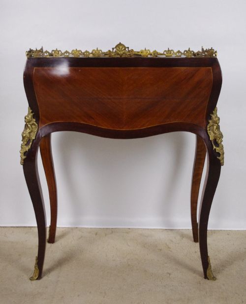 FRENCH LOUIS XV STYLE BUREAU DE DAME WITH GILT METAL MOUNTS - ADDITIONAL PHOTO 13