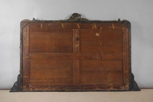 VICTORIAN GILT LARGE OVERMANTLE MIRROR - ADDITIONAL PHOTO 8