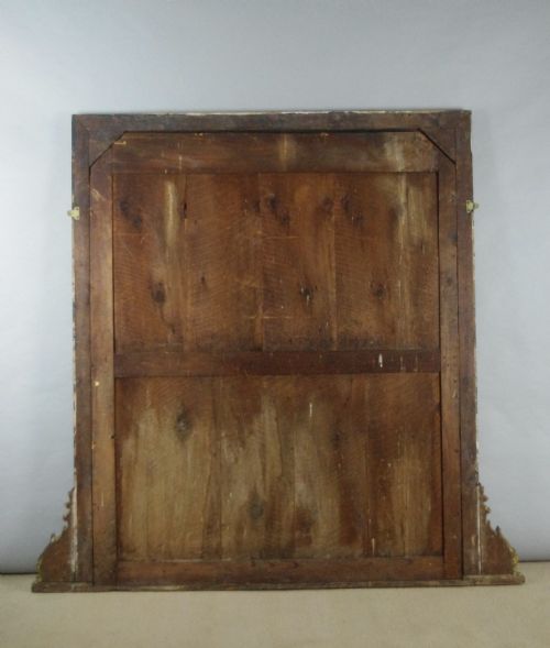 VICTORIAN EBONISED AND PARCELGILT LARGE OVERMANTLE MIRROR - ADDITIONAL PHOTO 10