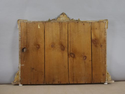 VICTORIAN GILT OVERMANTLE MIRROR - ADDITIONAL PHOTO 8