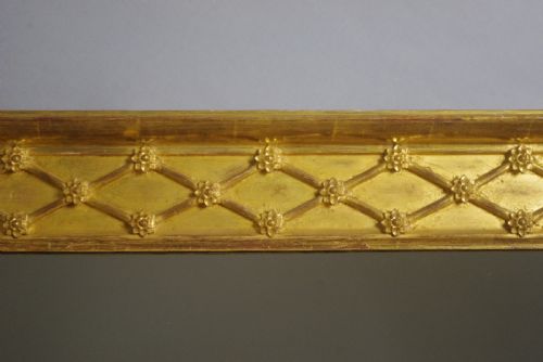 REGENCY GILT WOOD OVERMANTLE MIRROR - ADDITIONAL PHOTO 4