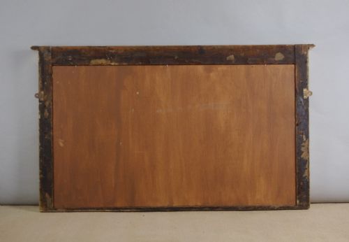REGENCY GILT WOOD OVERMANTLE MIRROR - ADDITIONAL PHOTO 7