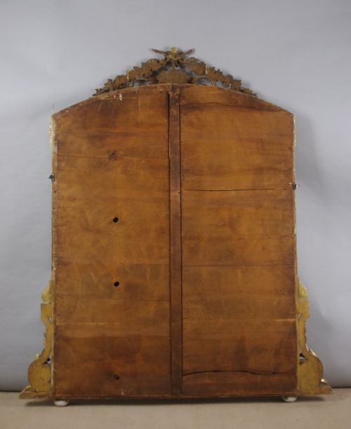 VICTORIAN GILT LARGE OVERMANTLE MIRROR - ADDITIONAL PHOTO 10