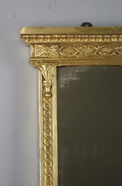 VICTORIAN GILT WOOD OVERMANTLE MIRROR - ADDITIONAL PHOTO 2
