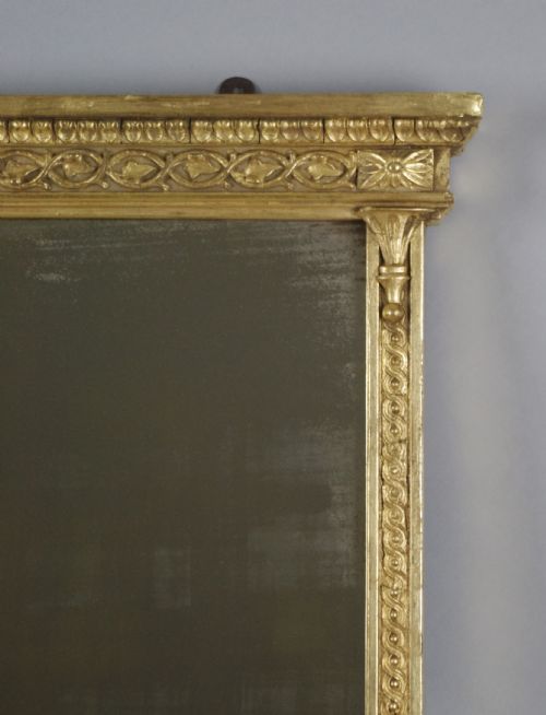 VICTORIAN GILT WOOD OVERMANTLE MIRROR - ADDITIONAL PHOTO 3