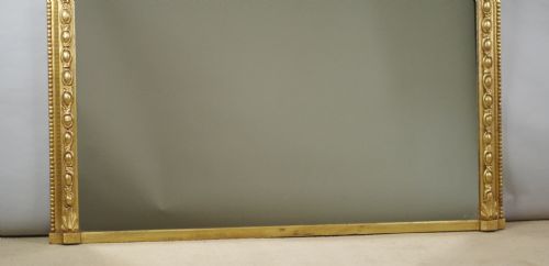 VICTORIAN GILT LARGE OVERMANTLE MIRROR - ADDITIONAL PHOTO 6