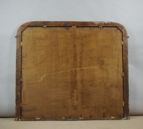VICTORIAN GILT LARGE OVERMANTLE MIRROR - ADDITIONAL PHOTO 7