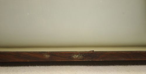 VICTORIAN SIMULATED WOOD AND PARCELGILT ARCH TOP OVERMANTLE MIRROR - ADDITIONAL PHOTO 8