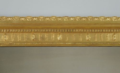 VICTORIAN GILT ADAM STYLE OVERMANTLE MIRROR - ADDITIONAL PHOTO 6
