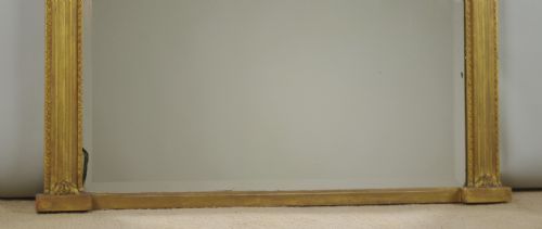 VICTORIAN GILT SMALL OVERMANTLE MIRROR - ADDITIONAL PHOTO 6
