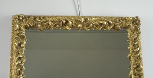VICTORIAN GILT WALL MIRROR - ADDITIONAL PHOTO 2