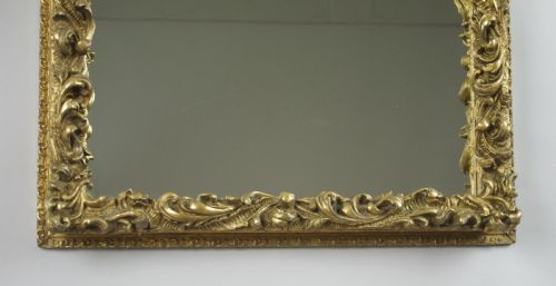 VICTORIAN GILT WALL MIRROR - ADDITIONAL PHOTO 3