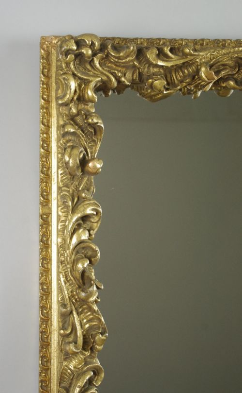 VICTORIAN GILT WALL MIRROR - ADDITIONAL PHOTO 4