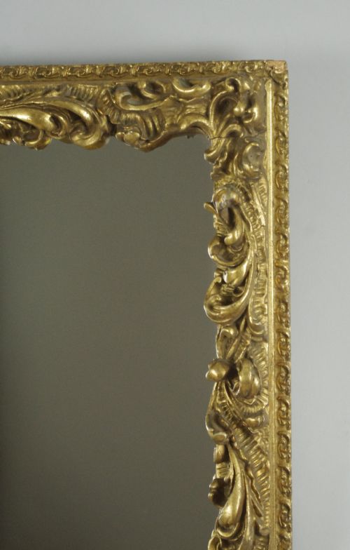 VICTORIAN GILT WALL MIRROR - ADDITIONAL PHOTO 5